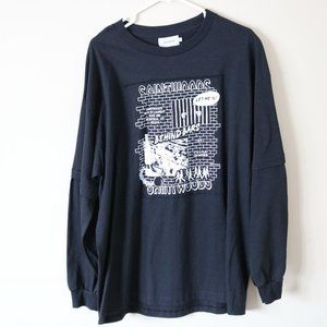 Saintwoods Long Sleeve size XL Black clown
